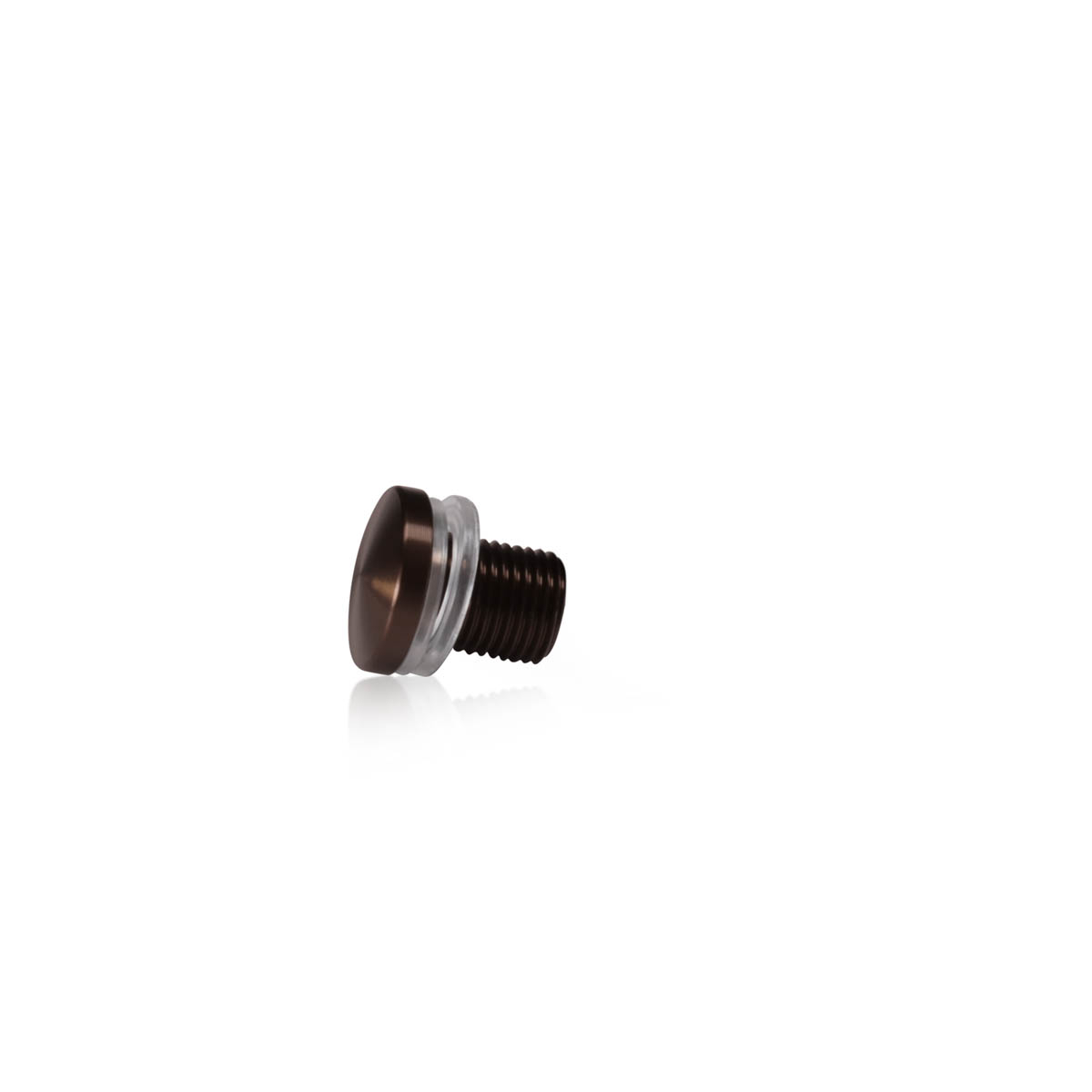 AL16-12AB Head replacement for Mbs-Standoffs 5/8'' Diameter x 1/2'' Barrel Length, Aluminum Bronze Anodized Finish Standoffs (Includes 2 Silicone Washers).