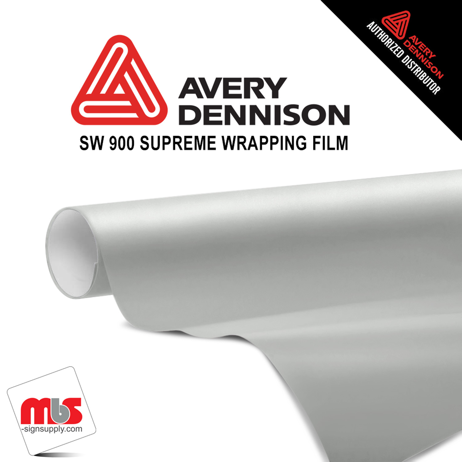 60'' x 5 yards Avery SW900 Diamond White 5 year Long Term Unpunched 3.2 Mil Wrap Vinyl (Color Code 161)