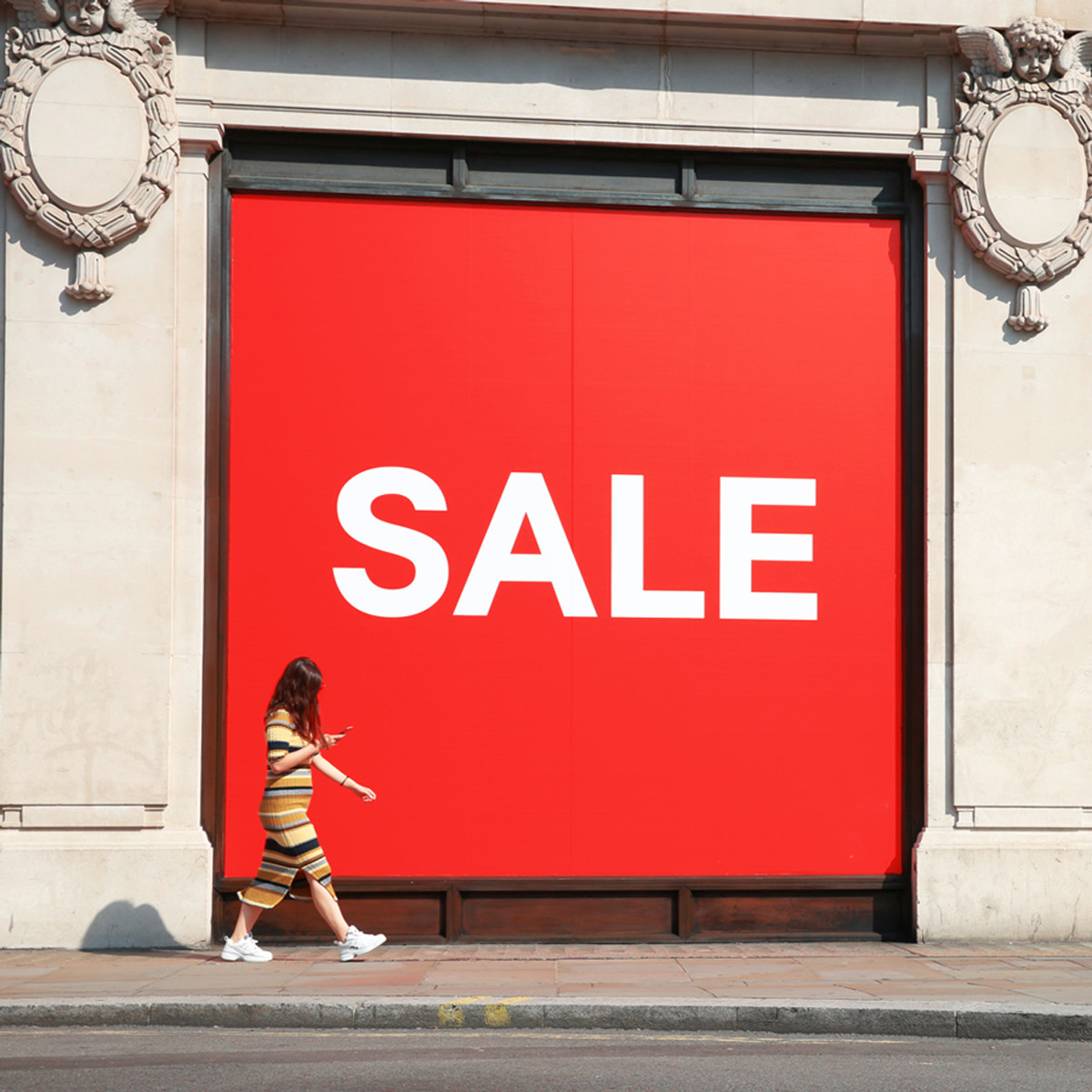 60'' x 100 Feet Roll - Continental Grafix PanoRama 1550 50/50 White Perforated Window Vinyl w/ Removable Adhesive