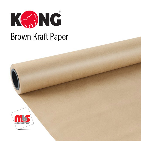 60'' x 400' Roll - General use brown kraft paper
