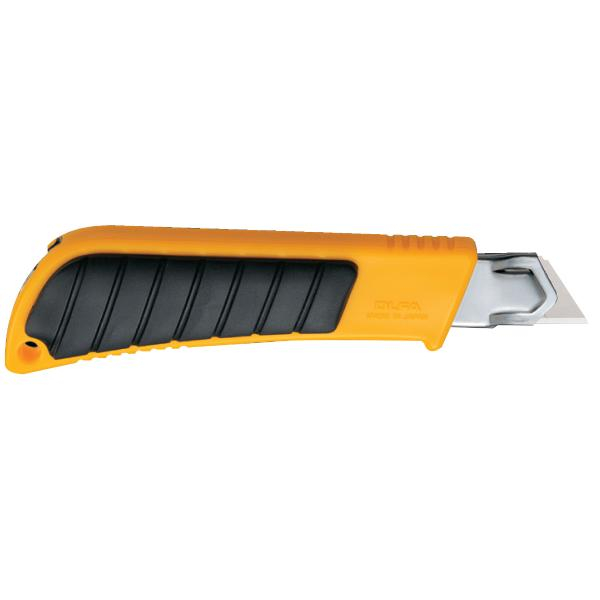Olfa Heavy Duty Plastic Screw Lock Anti Slip grip Utility Knife w/ 60 degree x 18mm Blade