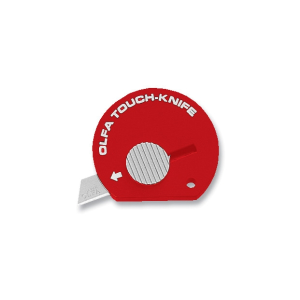 Olfa Circular Keychain Multi Purpose Knife, Red