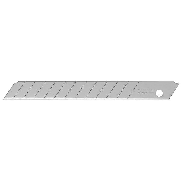 Olfa 60 Degree 9mm Silver Snap-off Blade Silver Japanese Steel (Pack of 10)