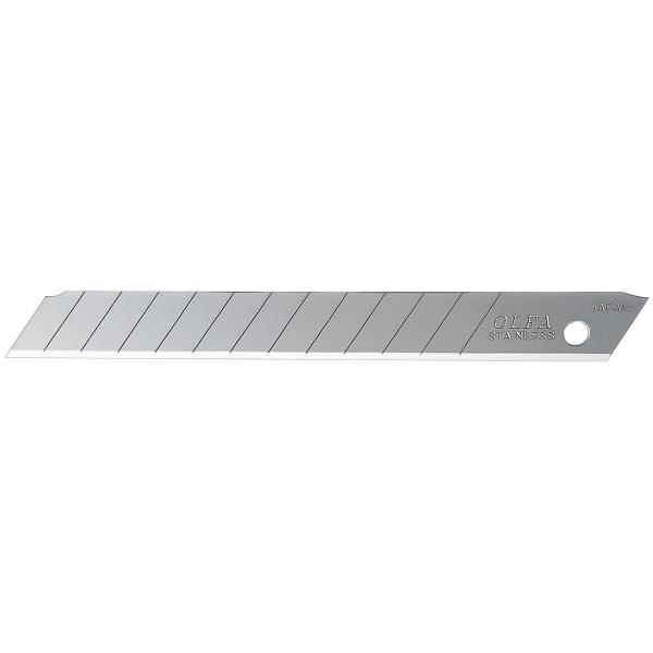 Olfa 60 Degree 9mm Stainless Steel Snap-off Blade (Pack of 10)
