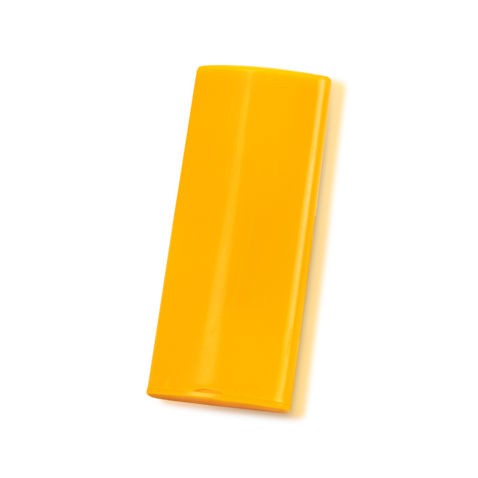 3-1/2'' x 1-1/2'' Yellow Pocket Size Blade Disposal Box