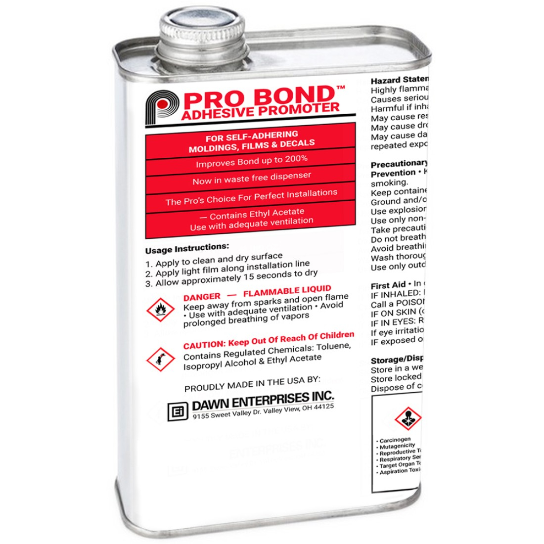 16 OZ can of Pro Bond Adhesive Promoter / Primer