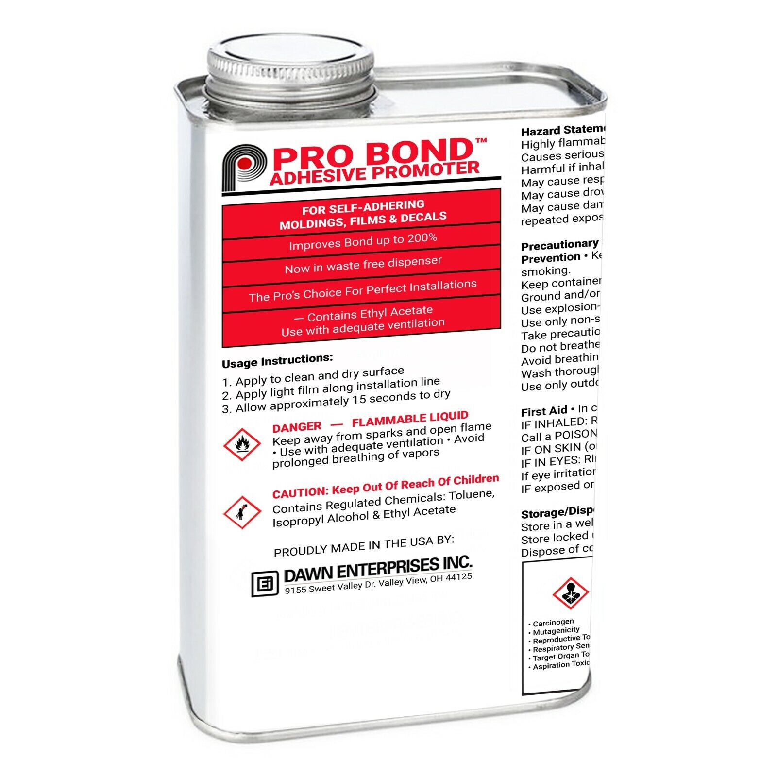 32 OZ can of Pro Bond Adhesive Promoter / Primer