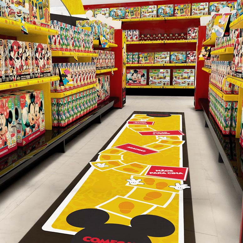 54'' x 33' Roll - White, Textured Catwalk Floor Graphic Media