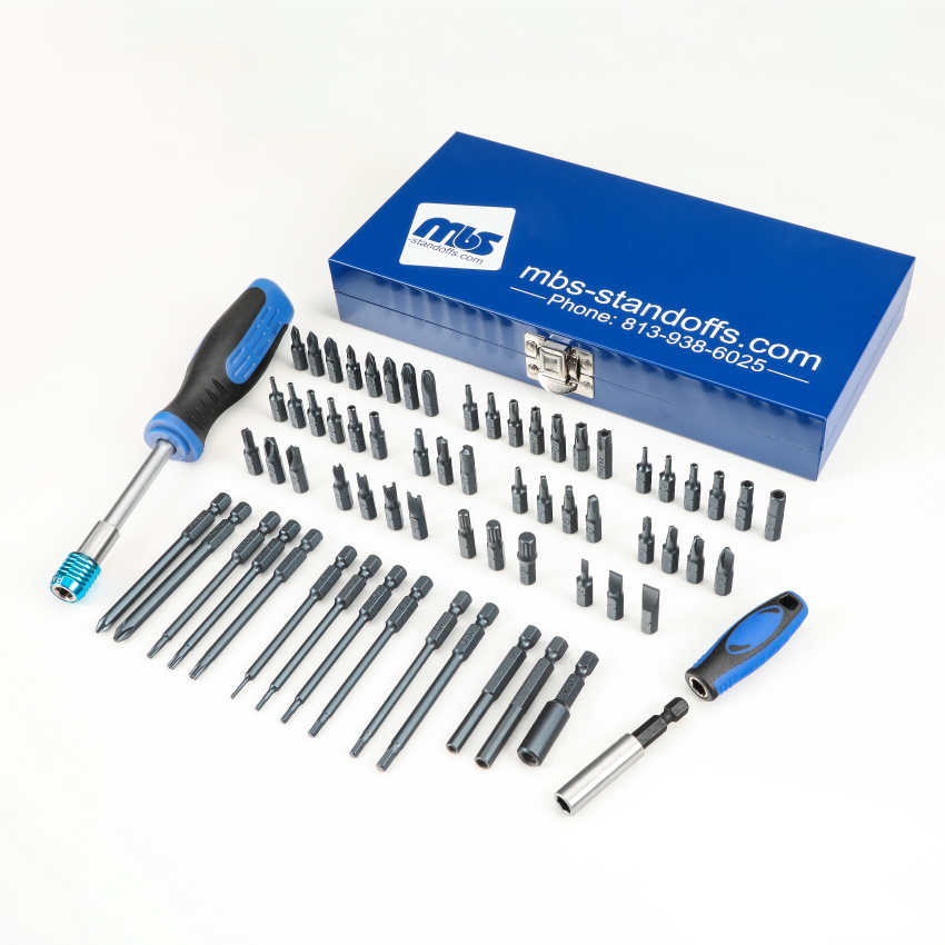 (68 Pieces) Universal Installation Tool Set Dedicated For Signage