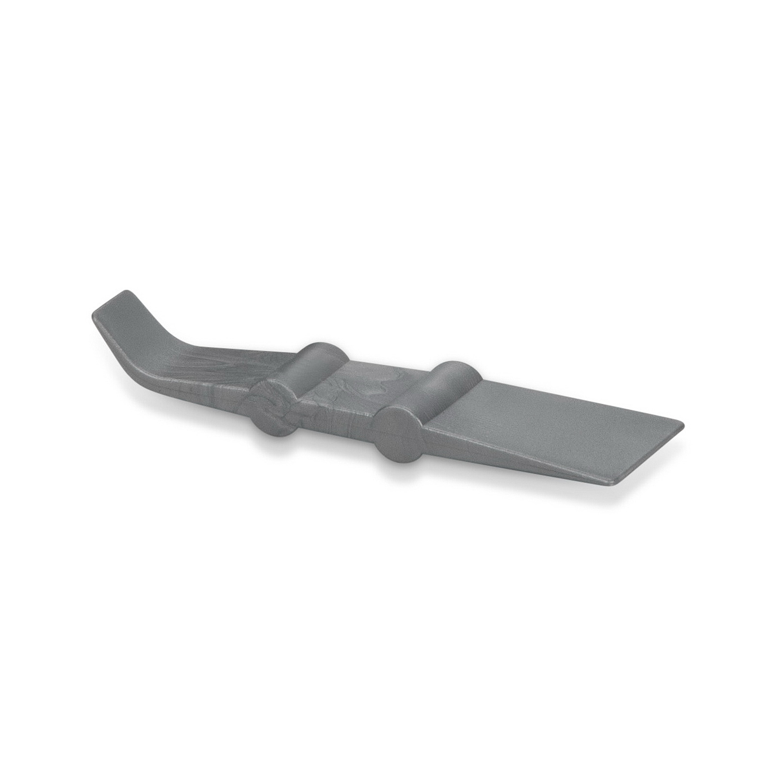 1'' x 2-1/2'' Gray 135 Degree Squeegee, Medium Hardness for Film and Vinyl Tucking