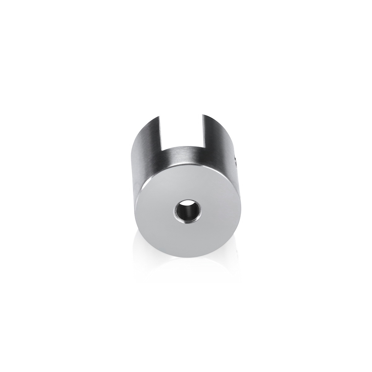 Stainless Steel Finish Projecting Gripper, Holds Up To 3/8'' Material