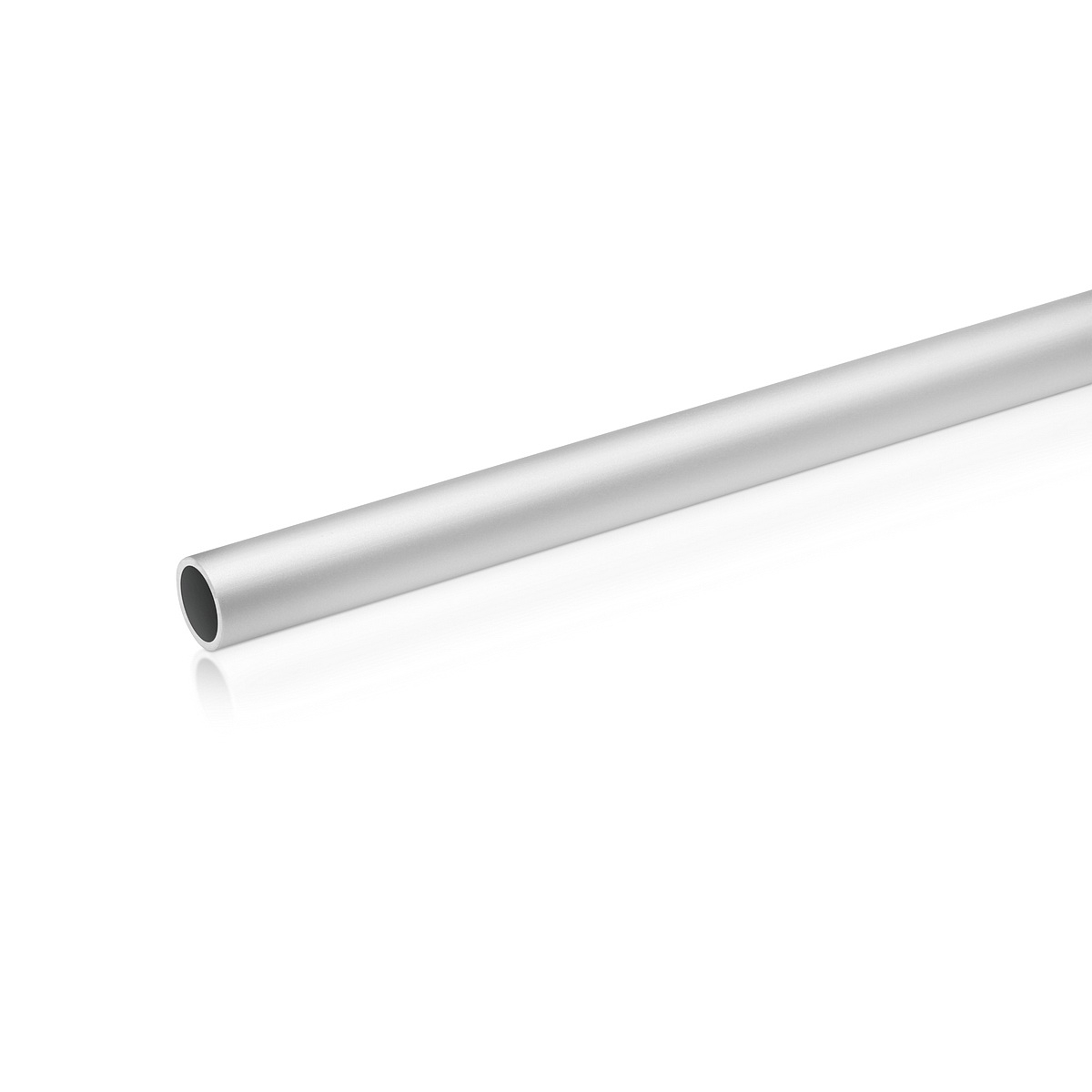 5/8'' Aluminum Clear Anodized Pipe Thick: 1/16'' (1.5mm) , Length: 36'' (Inside use only)