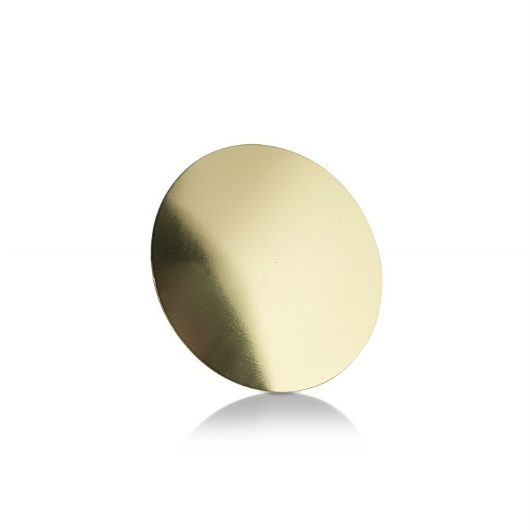 Aluminum Cap Gold Anodized