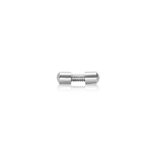5/16'' Diameter Material Connector (Stainless Steel Satin Brushed) [Required Material Hole Size: 7/32'']