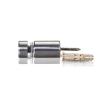 1/4-20 Threaded Barrels Diameter: 5/8'', Length: 1'', Brushed Satin Finish Grade 304 [Required Material Hole Size: 17/64'' ]