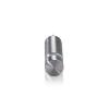 1/4-20 Threaded Barrels Diameter: 5/8'', Length: 1 1/2'', Brushed Satin Finish Grade 304 [Required Material Hole Size: 17/64'' ]