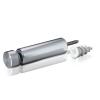 5/16-18 Threaded Barrels Diameter: 5/8'', Length: 2'', Clear Anodized [Required Material Hole Size: 3/8'' ]