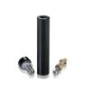 1/4-20 Threaded Barrels Diameter: 5/8'', Length: 3'', Black Anodized [Required Material Hole Size: 17/64'' ]