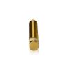 1/4-20 Threaded Barrels Diameter: 5/8'', Length: 3'', Gold Anodized [Required Material Hole Size: 17/64'' ]