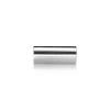 1/4-20 Threaded Barrels Diameter: 5/8'', Length: 1 1/2'', Brushed Satin Finish Grade 304 [Required Material Hole Size: 17/64'' ]