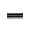 1/4-20 Threaded Barrels Diameter: 5/8'', Length: 2'', Black Anodized [Required Material Hole Size: 17/64'' ]