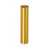 1/4-20 Threaded Barrels Diameter: 5/8'', Length: 3'', Gold Anodized [Required Material Hole Size: 17/64'' ]