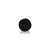 1/4-20 Threaded Caps Diameter: 7/8'', Height: 1/4'', Black Anodized Aluminum [Required Material Hole Size: 5/16'']