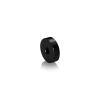 1/4-20 Threaded Caps Diameter: 7/8'', Height: 1/4'', Black Anodized Aluminum [Required Material Hole Size: 5/16'']