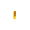 5/16'' Diameter x 1'' Length Desktop Table Standoffs (Gold Anodized) [Required Material Hole Size: 3/16'']