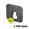 Button Fix Type 1 Bonded Bracket Marker Guide Kit Connecting 90º Degree Panels x100