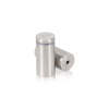 1'' Diameter X 1-3/4'' Barrel Length, (304) Stainless Steel Brushed Finish. Easy Fasten Standoff (For Inside / Outside use) Tamper Proof Standoff [Required Material Hole Size: 7/16'']