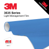 48'' x 50 Yards 3M™ 3635 Light Managements Gloss Sultan Blue 7 year Unpunched 4.5 Mil Calendered Graphic Vinyl Film (Color Code 157)