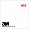 48'' x 10 Yards 3M™ Series 50 Scotchcal Gloss White 5 Year Unpunched 3 Mil Calendered Graphic Vinyl Film (Color Code 010)
