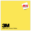 30'' x 50 Yards 3M™ Series 50 Scotchcal Gloss Lemon Yellow 5 Year Punched 3 Mil Calendered Graphic Vinyl Film (Color Code 024)