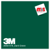 48'' x 50 Yards 3M™ Series 50 Scotchcal Gloss Dark Green 5 Year Unpunched 3 Mil Calendered Graphic Vinyl Film (Color Code 078)