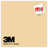 15'' x 10 Yards 3M™ Series 50 Scotchcal Gloss Beige 5 Year Unpunched 3 Mil Calendered Graphic Vinyl Film (Color Code 914)
