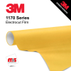 15'' x 50 Yards 3M™ 1170 ElectroCut™ Gloss Yellow 7 year Unpunched 2 Mil Cast Graphic Vinyl Film (Color Code 071)