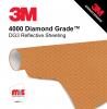 24'' x 50 Yards 3M™ 4000 Diamond Grade Gloss Brown 12 year Unpunched 17.5 Mil Graphic Vinyl Film (Color Code 099)