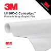 30'' x 100 Yards 3M™ IJ180CV3 Controltac™ 2 Mil Cast Unpunched 10 year Indoor/Outdoor Luster White Printable Vinyl (Color Code 310)