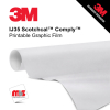 30'' x 100 Yards 3M™ IJ35 Scotchcal™ 3.2 Mil Calendered Unpunched 5 year Indoor/Outdoor Gloss White Printable Vinyl (Color Code 010)