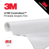 30'' x 200 Yards 3M™ IJ160 Controltac™ 4.0 Mil Calendered Unpunched 5 year Indoor/Outdoor Matte White Printable Vinyl (Color Code 010)
