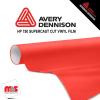 15'' x 50 yards Avery HP750 High Gloss Tangerine 6 year Long Term Unpunched 3.0 Mil Calendered Cut Vinyl (Color Code 315)
