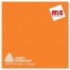 48'' x 50 yards Avery HP750 High Gloss Orange 6 year Long Term Unpunched 3.0 Mil Calendered Cut Vinyl (Color Code 360)