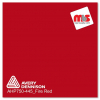 12'' x 50 yards Avery HP750 High Gloss Fire Red 6 year Long Term Unpunched 3.0 Mil Calendered Cut Vinyl (Color Code 445)