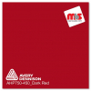 12'' x 50 yards Avery HP750 High Gloss Dark Red 6 year Long Term Unpunched 3.0 Mil Calendered Cut Vinyl (Color Code 450)