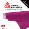 12'' x 10 yards Avery HP750 High Gloss Magenta 6 year Long Term Unpunched 3.0 Mil Calendered Cut Vinyl (Color Code 530)