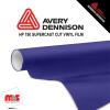 12'' x 10 yards Avery HP750 High Gloss Purple 6 year Long Term Unpunched 3.0 Mil Calendered Cut Vinyl (Color Code 565)