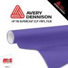 24'' x 50 yards Avery HP750 High Gloss Lavender 6 year Long Term Unpunched 3.0 Mil Calendered Cut Vinyl (Color Code 575)