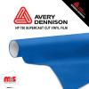 12'' x 10 yards Avery HP750 High Gloss Olympic Blue 6 year Long Term Unpunched 3.0 Mil Calendered Cut Vinyl (Color Code 630)
