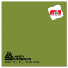 12'' x 10 yards Avery HP750 High Gloss Olive Green 6 year Long Term Unpunched 3.0 Mil Calendered Cut Vinyl (Color Code 765)